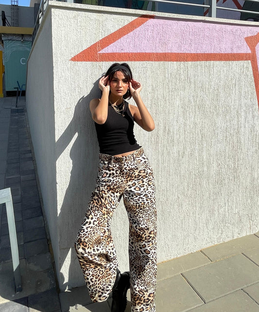 Tiger Print Pants