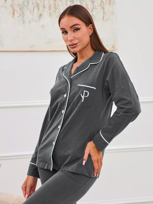 Classic Pajama In Gray